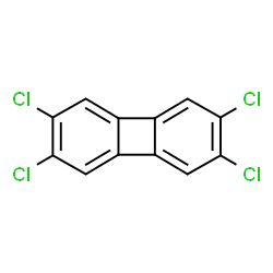 ChemSpider 2D Image | 2,3,6,7-Tetrachlorobiphenylene | C12H4Cl4
