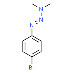 ChemSpider 2D Image | 1-(4-Bromophenyl)-3,3-dimethyl-1-triazene | C8H10BrN3
