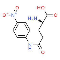 ChemSpider 2D Image | Î³-Glutamyl-p-nitroanilide | C11H13N3O5