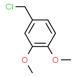 ChemSpider 2D Image | Veratryl chloride | C9H11ClO2