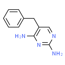 ChemSpider 2D Image | 5-Benzyl-2,4-diaminopyrimidine | C11H12N4