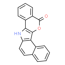 ChemSpider 2D Image | Benzo[e]isochromeno[4,3-b]indol-5(13H)-one | C19H11NO2