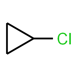 ChemSpider 2D Image | Chlorocyclopropane | C3H5Cl