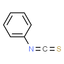 ChemSpider 2D Image | Phenyl isothiocyanate | C7H5NS