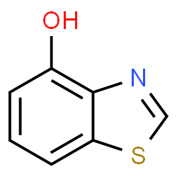 ChemSpider 2D Image | Benzo[d]thiazol-4-ol | C7H5NOS