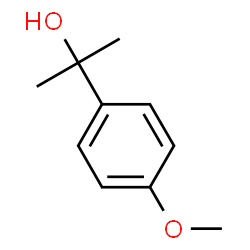 ChemSpider 2D Image | 2-(4-Methoxyphenyl)-2-propanol | C10H14O2