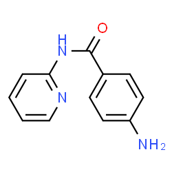 ChemSpider 2D Image | 4-Amino-N-(2-pyridinyl)benzamide | C12H11N3O