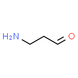 ChemSpider 2D Image | 3-Aminopropanal | C3H7NO