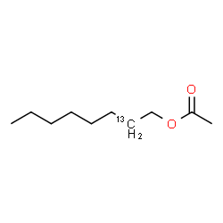 ChemSpider 2D Image | (2-~13~C)Octyl acetate | C913CH20O2
