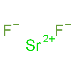 ChemSpider 2D Image | Strontium(II) fluoride | F2Sr