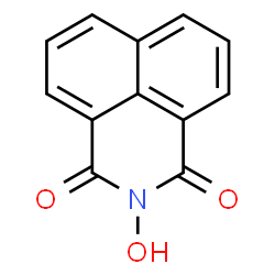 ChemSpider 2D Image | N-Hydroxynaphthalimide | C12H7NO3
