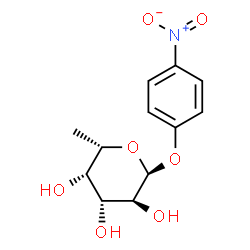 ChemSpider 2D Image | 4-nitrophenyl alpha-L-fucoside | C12H15NO7
