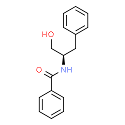 ChemSpider 2D Image | N-[(2R)-1-Hydroxy-3-phenyl-2-propanyl]benzamide | C16H17NO2
