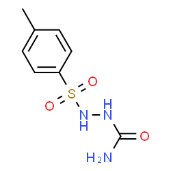 ChemSpider 2D Image | 2-Tosylhydrazine-1-carboxamide | C8H11N3O3S