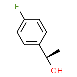 ChemSpider 2D Image | (S)-1-(4-Fluorophenyl)ethanol | C8H9FO