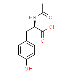 ChemSpider 2D Image | N-Acetyl-D-tyrosine | C11H13NO4