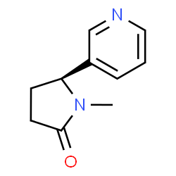 ChemSpider 2D Image | (S)-(-)-Cotinine | C10H12N2O