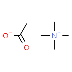 ChemSpider 2D Image | Tetramethylammonium Acetate | C6H15NO2