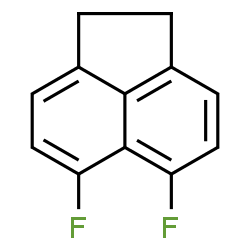 ChemSpider 2D Image | 5,6-Difluoro-1,2-dihydroacenaphthylene | C12H8F2