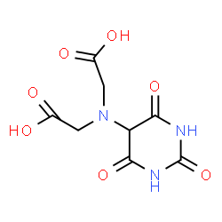 ChemSpider 2D Image | Uramildiacetic acid | C8H9N3O7