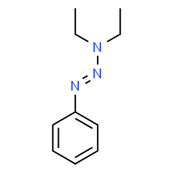 ChemSpider 2D Image | 1-Phenyl-3,3-diethyltriazene | C10H15N3