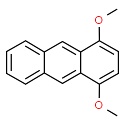 ChemSpider 2D Image | 1,4-Dimethoxyanthracene | C16H14O2