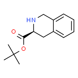 ChemSpider 2D Image | tert-Butyl (S)-1,2,3,4-tetrahydro-isoquinoline-3-carboxylate | C14H19NO2