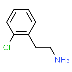 ChemSpider 2D Image | 2-Chlorophenethylamine | C8H10ClN