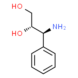 ChemSpider 2D Image | (2S,3S)-3-Amino-3-phenyl-1,2-propanediol | C9H13NO2
