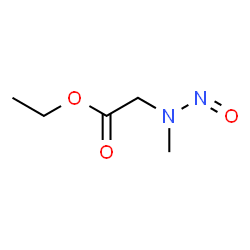 ChemSpider 2D Image | Ethyl-N-nitrososarcosinate | C5H10N2O3