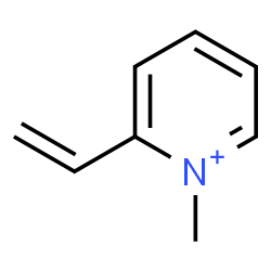 ChemSpider 2D Image | 1-Methyl-2-vinylpyridinium | C8H10N