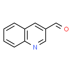 ChemSpider 2D Image | 3-Quinolinecarbaldehyde | C10H7NO
