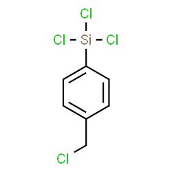 ChemSpider 2D Image | p-chloromethylphenyltrichlorosilane | C7H6Cl4Si