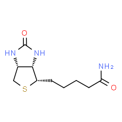 ChemSpider 2D Image | biotinamide | C10H17N3O2S