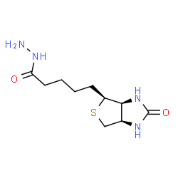 ChemSpider 2D Image | Biotin hydrazide | C10H18N4O2S