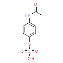 ChemSpider 2D Image | paracetamol sulfate | C8H9NO5S