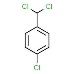 ChemSpider 2D Image | 4-Chlorobenzal chloride | C7H5Cl3