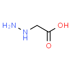 ChemSpider 2D Image | Hydrazinoacetic acid | C2H6N2O2