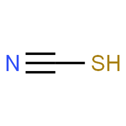 ChemSpider 2D Image | Thiocyanic acid | CHNS