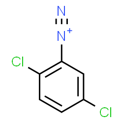 ChemSpider 2D Image | 2,5-Dichlorobenzenediazonium | C6H3Cl2N2