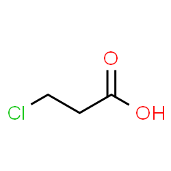 ChemSpider 2D Image | 3-Chloropropanoic acid | C3H5ClO2