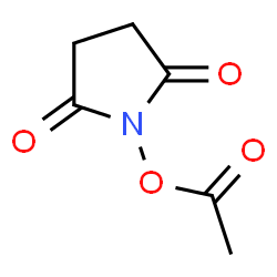 ChemSpider 2D Image | Succinimidyl Acetate | C6H7NO4