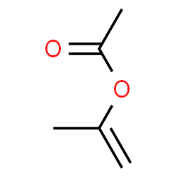 ChemSpider 2D Image | Isopropenyl acetate | C5H8O2