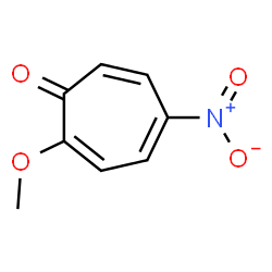 ChemSpider 2D Image | 2-Methoxy-5-nitrotropone | C8H7NO4