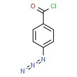 ChemSpider 2D Image | 4-Azidobenzoyl chloride | C7H4ClN3O