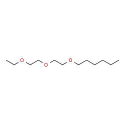 ChemSpider 2D Image | 1-[2-(2-Ethoxyethoxy)ethoxy]hexane | C12H26O3