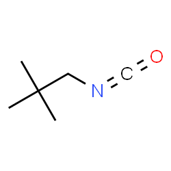 ChemSpider 2D Image | 2,2-dimethylpropyl isocyanate | C6H11NO