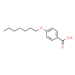 ChemSpider 2D Image | 4-(Heptyloxy)benzoic acid | C14H20O3