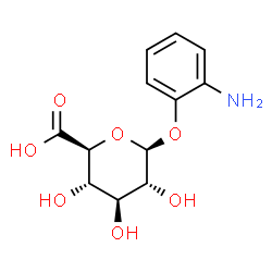 ChemSpider 2D Image | 2-Aminophenol glucuronide | C12H15NO7