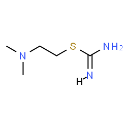 ChemSpider 2D Image | 2-(2-dimethylaminoethyl)isothiourea | C5H13N3S